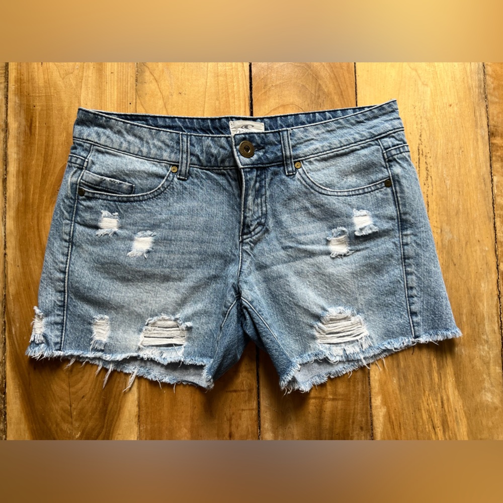 O’Neil | Around Town Light Blue Cut-off Shorts